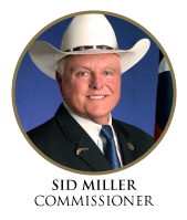 Sid Miller, Agriculture Commissioner
